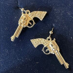 Montana Silversmiths Silver Revolver Earrings